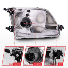 Load image into Gallery viewer, Anzo 1997-2003 Ford F-150 Crystal Headlights Chrome