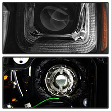 Load image into Gallery viewer, Spyder Volkswagen Golf VII 14-16 Projector Headlights DRL LED Red Stripe Blk PRO-YD-VG15-RED-DRL-BK 5080592