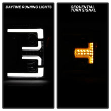 Load image into Gallery viewer, Spyder Ford F-250/F-350/F450 Super Duty 17-18 Projector Headlights Black PRO-YD-FS17-SBSEQ-BK 5086280