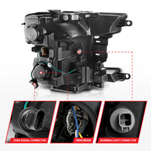 Load image into Gallery viewer, ANZO 2018-2019 Ford F-150 Projector Plank Style H.L. Black Amber (Without Switchback) 111467
