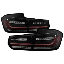 Load image into Gallery viewer, Spyder BMW 3 Series F30 2012-2018 Full LED Tail Lights (ALT-YD-BMWF3012-SEQ-BSM) - Black Smoke 5088314