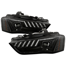 Load image into Gallery viewer, Spyder 13-16 Audi A4/S4 Halogen Model Only Projector Headlights - Black PRO-YD-AA413HALSI-BK 5088321