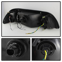 Load image into Gallery viewer, Spyder Ford Mustang 87-93 1PC LED (Replaceable LEDs)Crystal Headlights Black HD-YD-FM87-1PC-LED-BK 5012531