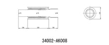 Load image into Gallery viewer, HKS Universal Ex H/M Sus 130-75 (Moq: 8Pcs)