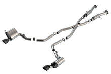 Load image into Gallery viewer, Borla 15-21 Jeep Grand Cherokee SRT 6.4L V8 AWD ATAK Cat-Back Exhaust System - Black Tips T-304SS 140633CB