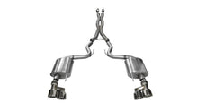 Load image into Gallery viewer, Corsa Performance 15-16 Ford Mustang GT 5.0 3in Cat Back Exhaust Polish Quad Tips