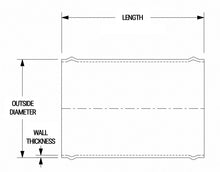 Load image into Gallery viewer, HPS Performance Products HPS 6061 Aluminum Joiner Tube Piping Hose Connector with Bead Roll