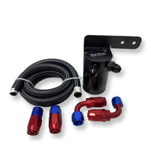 Load image into Gallery viewer, AN8 Baffled Oil Catch Can 5ft Hose Kit Universal -AN8