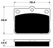 Load image into Gallery viewer, Porterfield Brake Pads for 1977 MAZDA RX 3