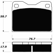 Load image into Gallery viewer, Porterfield Brake Pads for 1977 FERRARI 512 BB