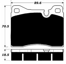 Load image into Gallery viewer, Porterfield Brake Pads for 1984 BMW 735i