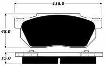Load image into Gallery viewer, Porterfield Brake Pads for 1988 HONDA CRX HF