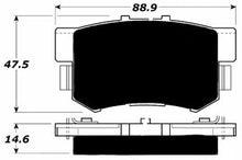 Load image into Gallery viewer, Porterfield Brake Pads for 1992 HONDA PRELUDE V-TEC