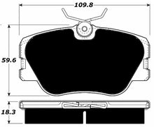 Load image into Gallery viewer, Porterfield Brake Pads for 1988 MERCEDES-BENZ 260E