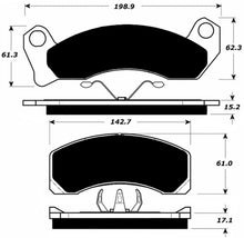 Load image into Gallery viewer, Porterfield Brake Pads for 1987 FORD MUSTANG V8
