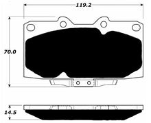 Load image into Gallery viewer, Porterfield Brake Pads for 1998 NISSAN SKYLINE GTT R34