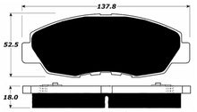 Load image into Gallery viewer, Porterfield Brake Pads for 1996 HONDA ACCORD Sedan 4 Cyl EX