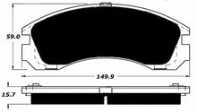 Load image into Gallery viewer, Porterfield Brake Pads for 2012 MITSUBISHI Lancer Ralliart 2.0L Turbo