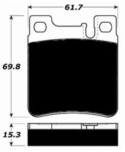 Load image into Gallery viewer, Porterfield Brake Pads for 1996 MERCEDES-BENZ E320 2 Pin Pad Rear Caliper