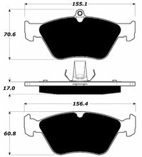 Load image into Gallery viewer, Porterfield Brake Pads for 1995 SAAB 900 Series
