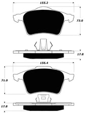 Load image into Gallery viewer, Porterfield Brake Pads for 2006 VOLVO S40 320mm Front Discs
