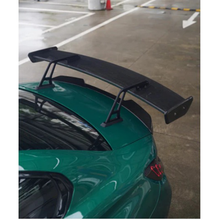 Load image into Gallery viewer, Prepreg Carbon Fiber LED Swan Neck Rear Wing for BMW G8X G80 M3 G82 M4 G87 M2
