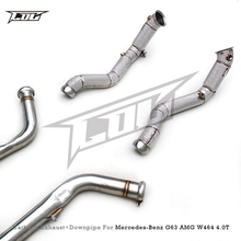 Load image into Gallery viewer, Titanium Catback Exhaust System Downpipes for Mercedes Benz G500 G550 W463