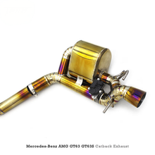Load image into Gallery viewer, Titanium Valved Catback Exhaust System for Mercedes Benz AMG GT63 GT63S X290 4.0T