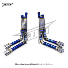 Load image into Gallery viewer, STRATEC Titanium Valved Catback Exhaust System for Mercedes Benz G63 AMG W464 4.0T
