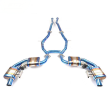 Load image into Gallery viewer, Titanium Valved Catback Exhaust System for Mercedes Benz S63 S63 Coupe C217 5.5T