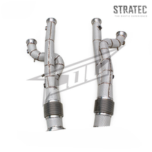 Load image into Gallery viewer, Straight Through Exhaust Downpipe System for Lamborghini Aventador SVJ Ultimae