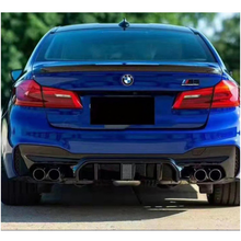 Load image into Gallery viewer, Carbon Fiber Rear Diffuser w/ LED for BMW F90 M5