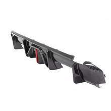Load image into Gallery viewer, V2 Carbon Fiber Rear Diffuser w/ LED Light for BMW G80 M3 G82 G83 M4