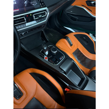Load image into Gallery viewer, Carbon Fiber CSL Style Center Console Control Panel for BMW G87 M2 G80 M3 G82 M