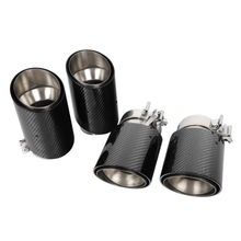 Load image into Gallery viewer, Carbon Fiber Exhaust Tips for BMW G90 G99 M5