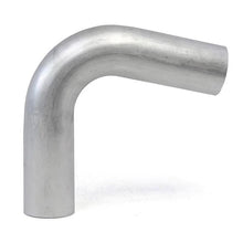 Load image into Gallery viewer, HPS Performance Products HPS 4-1/2" OD 100 Degree Bend 6061 Aluminum Elbow Pipe Tubing 15 Gauge w/ 6" CLR