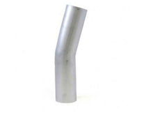 Load image into Gallery viewer, HPS Performance Products HPS 4" OD 15 Degree Bend 6061 Aluminum Elbow Pipe Tubing 16 Gauge w/ 5 1/2" CLR