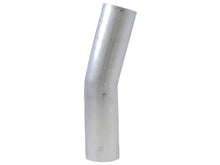 Load image into Gallery viewer, HPS Performance Products HPS 4" OD 15 Degree Bend 6061 Aluminum Elbow Pipe Tubing 16 Gauge w/ 4" CLR