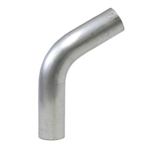 Load image into Gallery viewer, HPS Performance Products HPS 2-1/2" OD 60 Degree Bend 6061 Aluminum Elbow Pipe Tubing 16 Gauge w/ 4" CLR