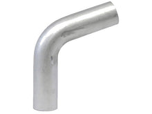 Load image into Gallery viewer, HPS Performance Products HPS 3-1/4" OD 70 Degree Bend 6061 Aluminum Elbow Pipe Tubing 16 Gauge w/ 3 1/2" CLR