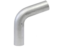 Load image into Gallery viewer, HPS Performance Products HPS 4" OD 70 Degree Bend 6061 Aluminum Elbow Pipe Tubing 16 Gauge w/ 4" CLR