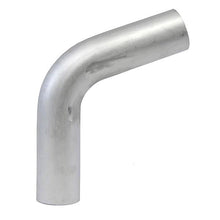 Load image into Gallery viewer, HPS Performance Products HPS 3-1/2" OD 70 Degree Bend 6061 Aluminum Elbow Pipe Tubing 16 Gauge w/ 3 1/2" CLR