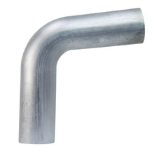 Load image into Gallery viewer, HPS Performance Products HPS 2-1/2" OD 80 Degree Bend 6061 Aluminum Elbow Pipe Tubing 16 Gauge w/ 4" CLR