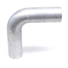 Load image into Gallery viewer, HPS Performance Products HPS 1-1/2" OD 90 Degree Bend 6061 Aluminum Elbow Pipe Tubing 16 Gauge, Mandrel Bent, Mill Finish