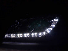 Load image into Gallery viewer, Audi A3 (8P / 8PA) Chrome LED Headlights with Daytime Running Lights (2003 - 2007)