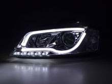 Load image into Gallery viewer, Audi A3 (8P 8PA) Chrome LED Headlights with Daytime Running Lights (2008-2012)