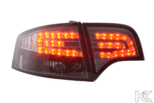 Load image into Gallery viewer, Audi A4 (B7/8E) Sedan Chrome Smoke LED Taillights Set (2004-2007)