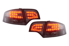 Load image into Gallery viewer, Audi A4 (B7/8E) Sedan Chrome Smoke LED Taillights Set (2004-2007)