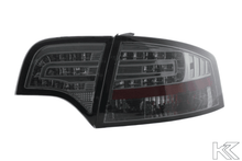 Load image into Gallery viewer, Audi A4 (B7/8E) Sedan Chrome Smoke LED Taillights Set (2004-2007)