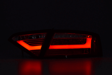 Load image into Gallery viewer, Audi A5 (B8-8T) Coupe Red Smoke LED LightBar Taillights (2007-2011) - For Halogen Models